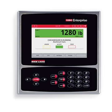 1280 Enterprise Series Programmable Weight Indicator and Controller 6