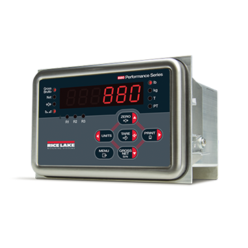 880/880 Plus Performance™ Series Programmable Weight Indicator/Controller 2